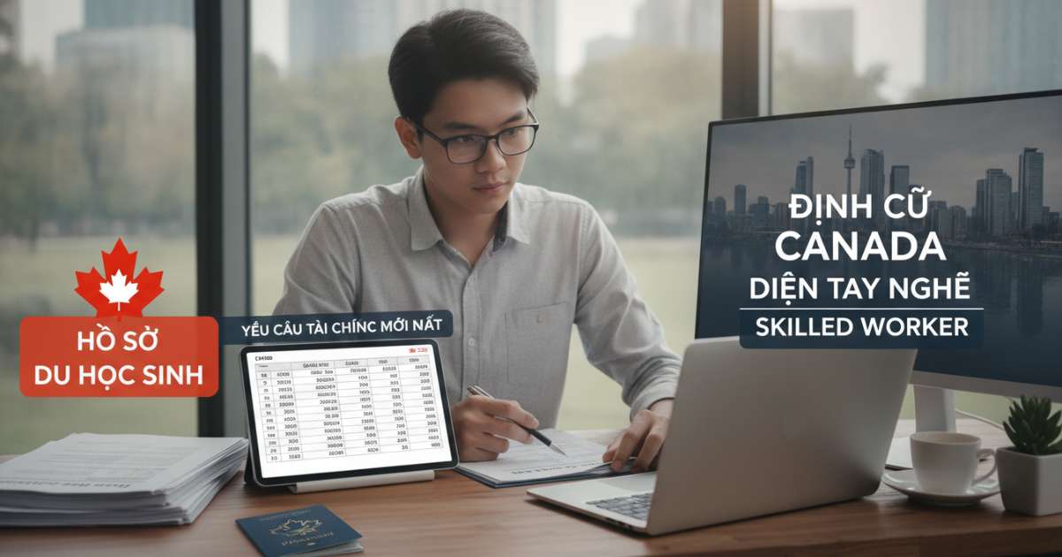 Điều kiện hồ sơ và yêu cầu tài chính mới nhất cho du học sinh