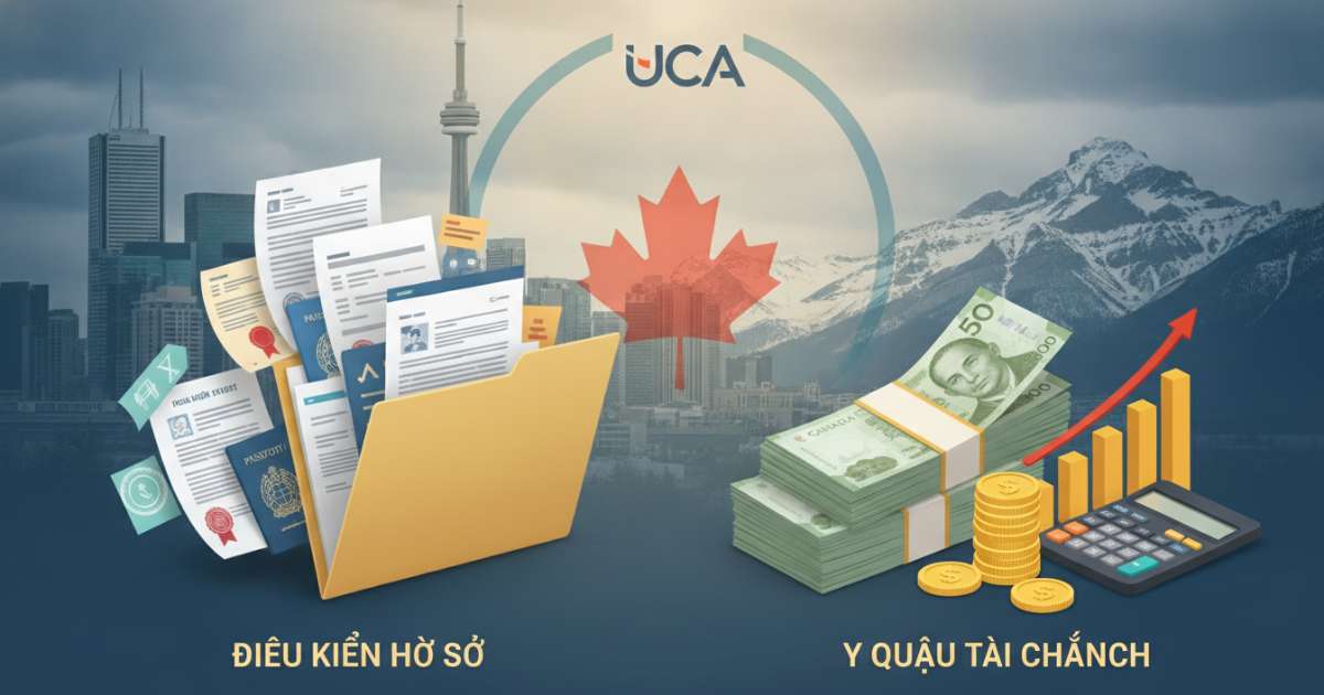 Điều kiện hồ sơ và yêu cầu tài chính mới nhất khi định cư canada uca