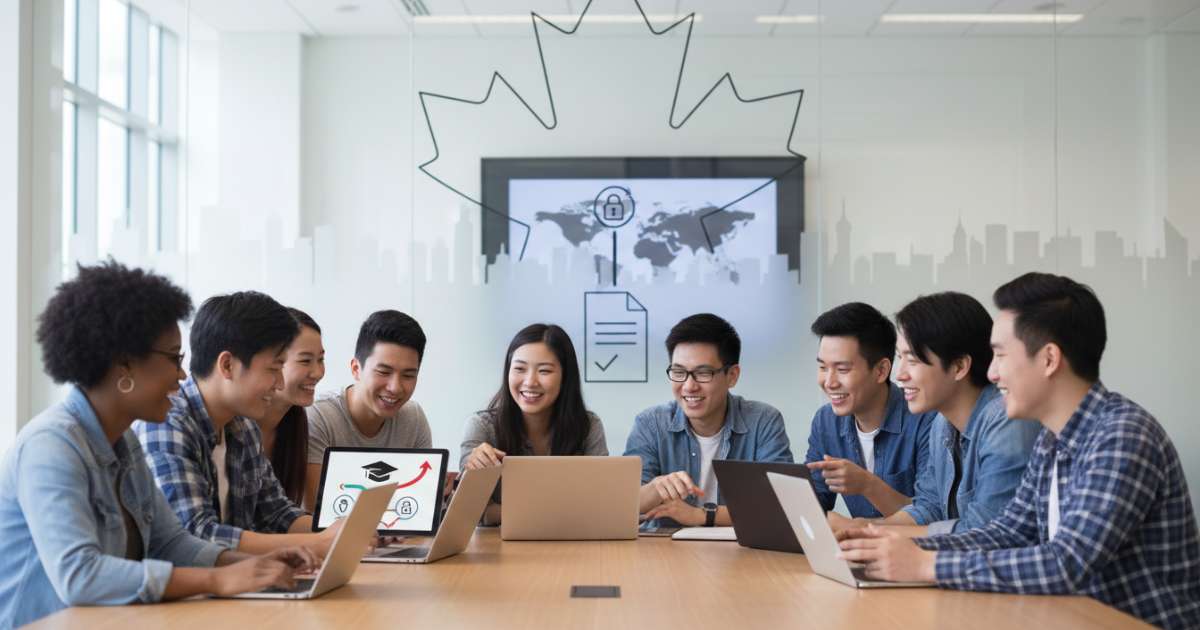 Điều kiện tham gia du học canada diện không chứng minh tài chính