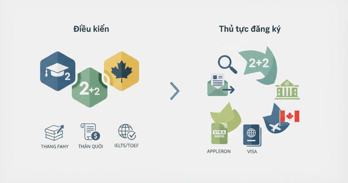 Điều kiện và thủ tục đăng ký du học canada 2 2