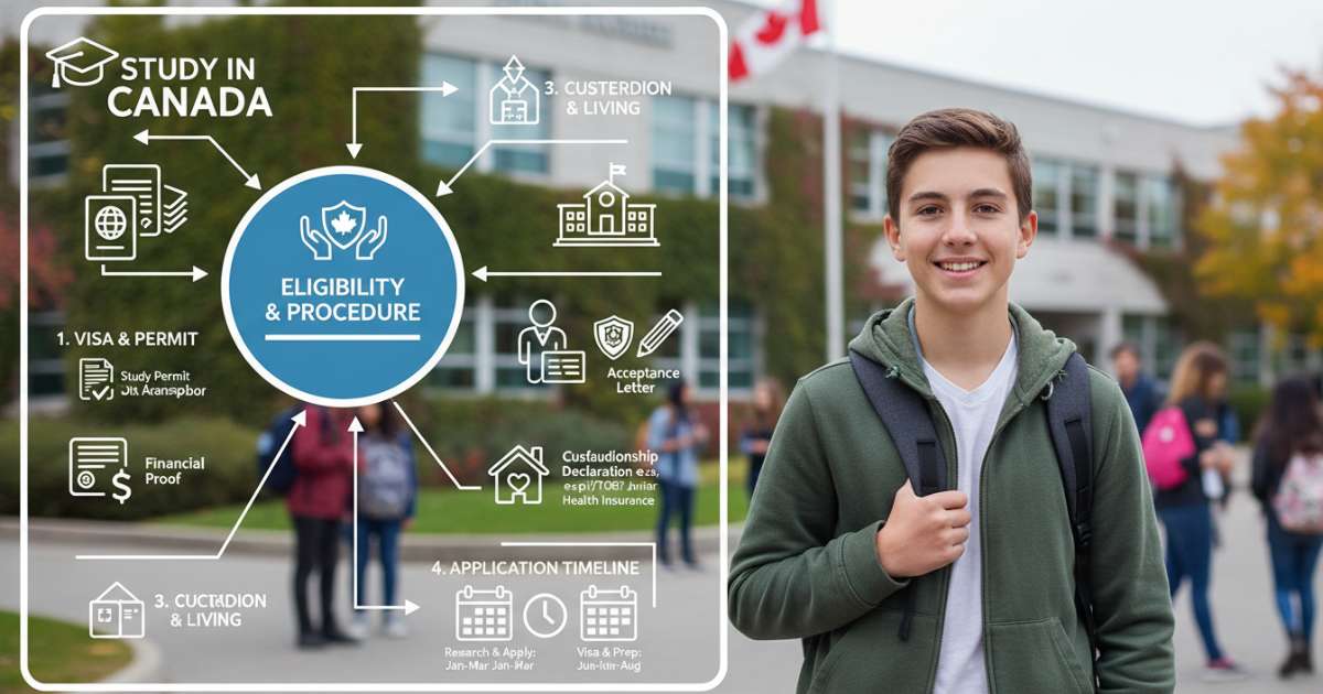 Điều kiện và thủ tục cần thiết để du học canada cấp 2 hiện nay