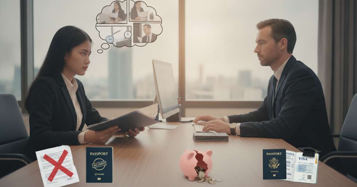 Kinh nghiệm phỏng vấn visa và những lỗi thường gặp