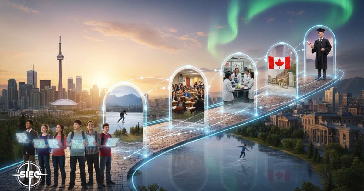Lộ trình du học canada cùng SIEC thiết kế riêng cho từng học sinh