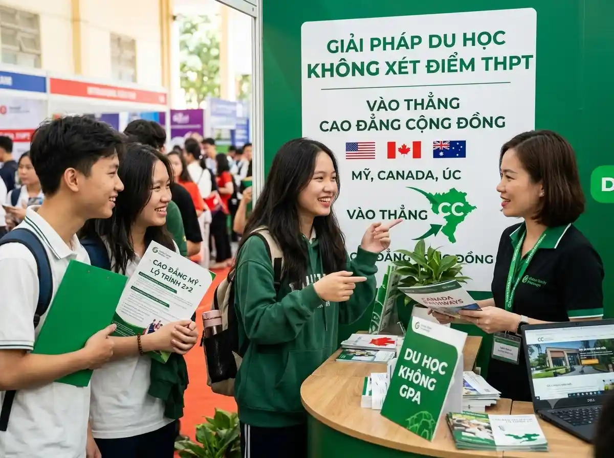 Lộ trình du học không xét điểm THPT chuyển tiếp vào các trường đại học hàng đầu