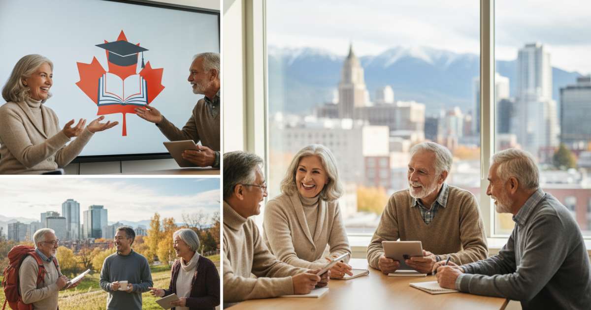 Lợi ích của chương trình du học canada cho người lớn tuổi