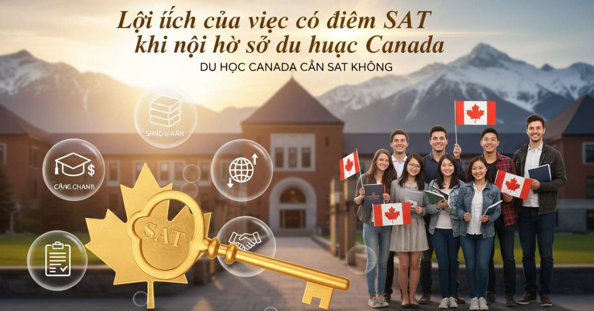 Lợi ích của việc có điểm SAT khi nộp hồ sơ du học Canada