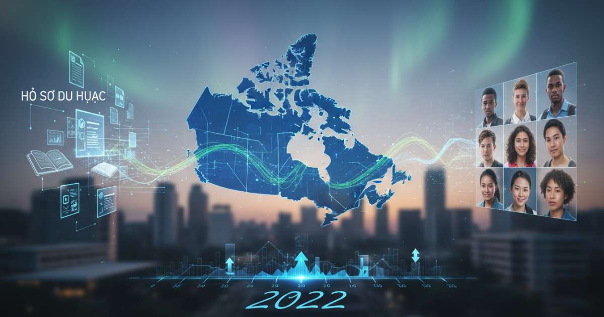 Những biến động chính trong hồ sơ du học canada 2022