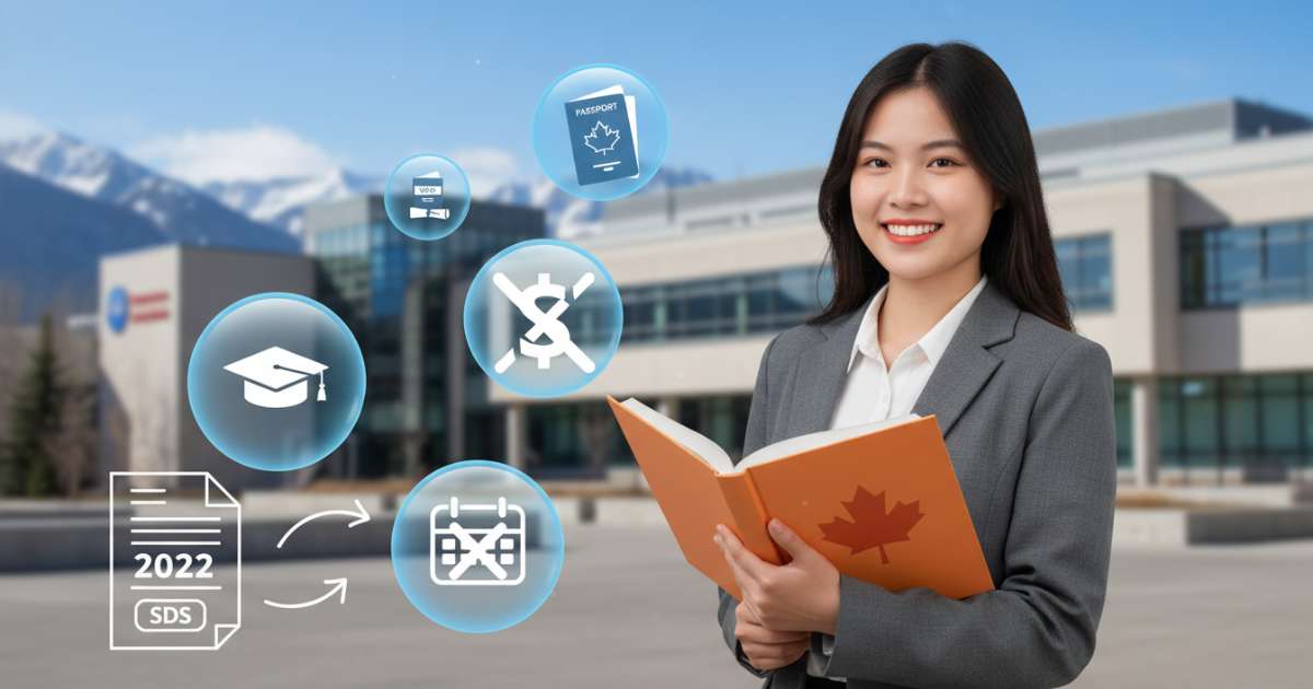 Những quy định mới nhất về diện du học không chứng minh tài chính SDS