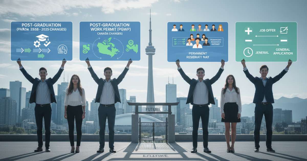Những thay đổi về giấy phép làm việc sau tốt nghiệp PGWP khi du học canada năm 2025
