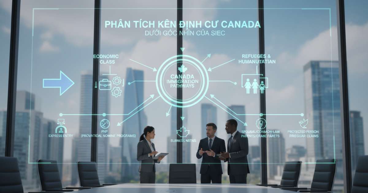 Phân tích kênh định cư canada dưới góc nhìn của SIEC