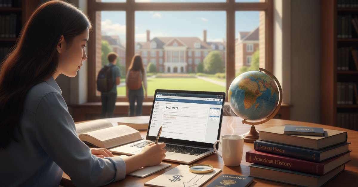 Săn học bổng kỳ Fall 2027 để giảm bớt chi phí mỹ du học