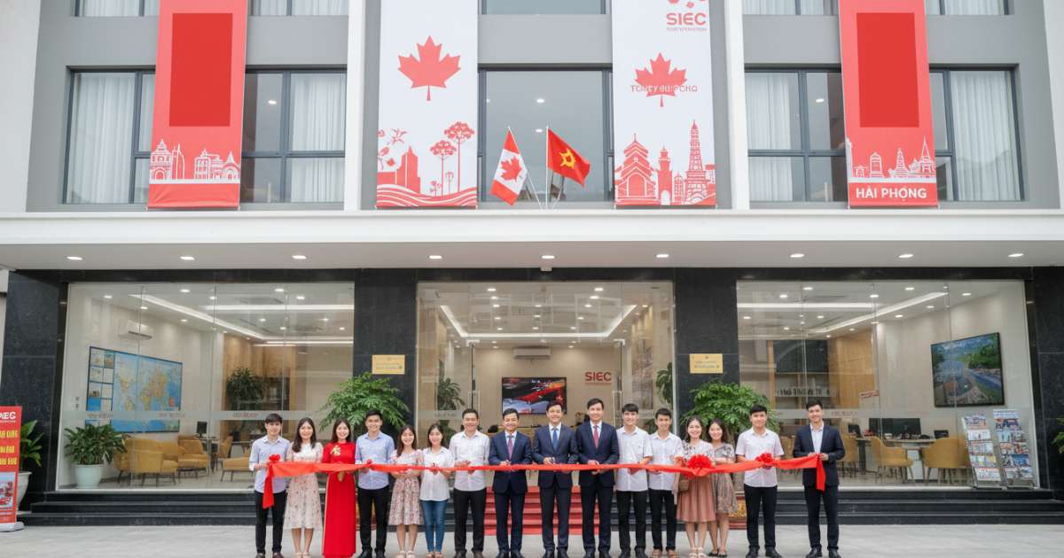 SIEC mở rộng văn phòng hỗ trợ du học canada hải phòng