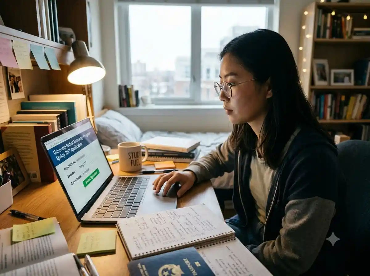 apply du học kỳ mùa xuân 2027