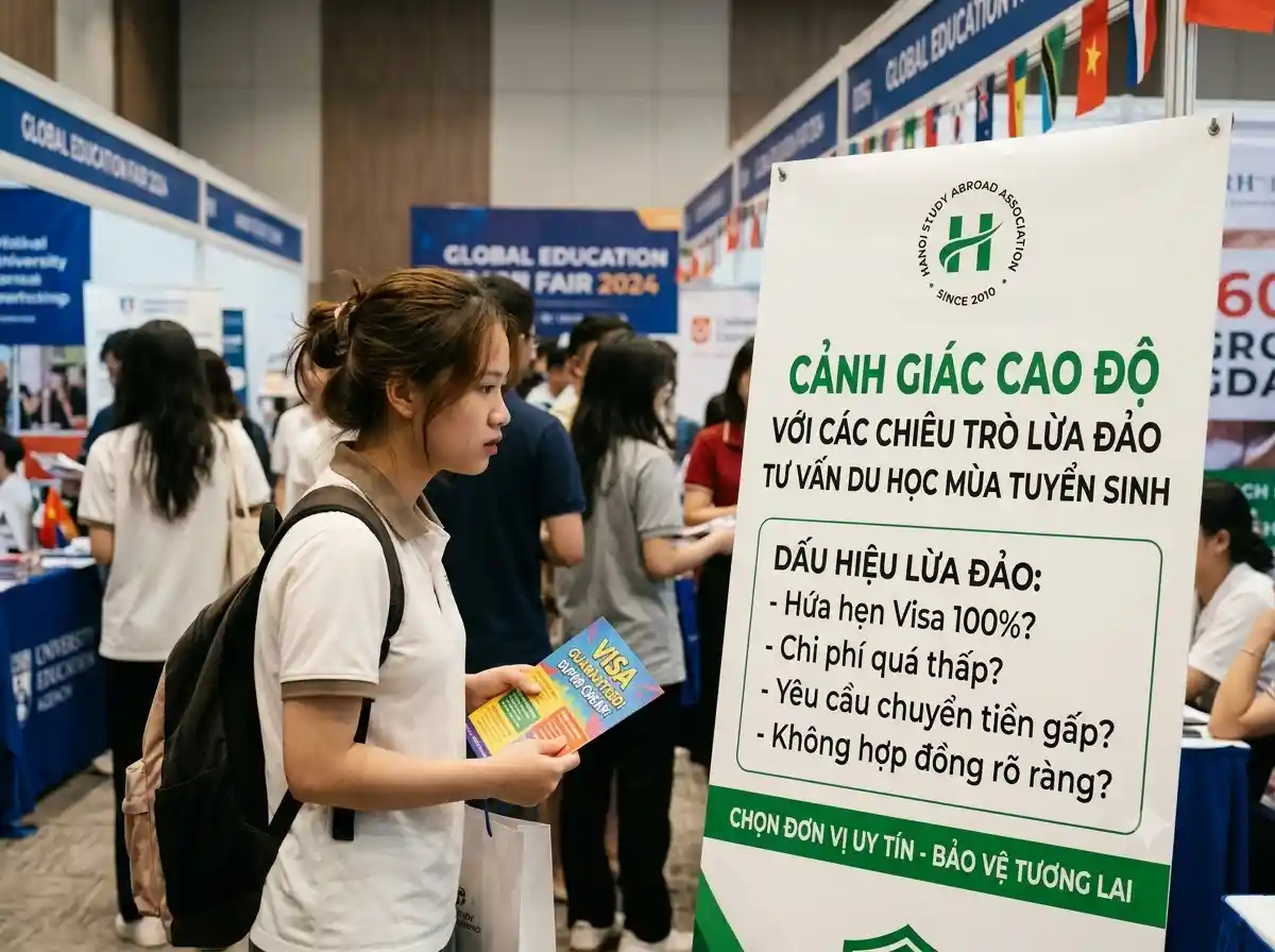 Cảnh báo lừa đảo tư vấn du học mùa điểm chuẩn và cách chọn công ty du học uy tín