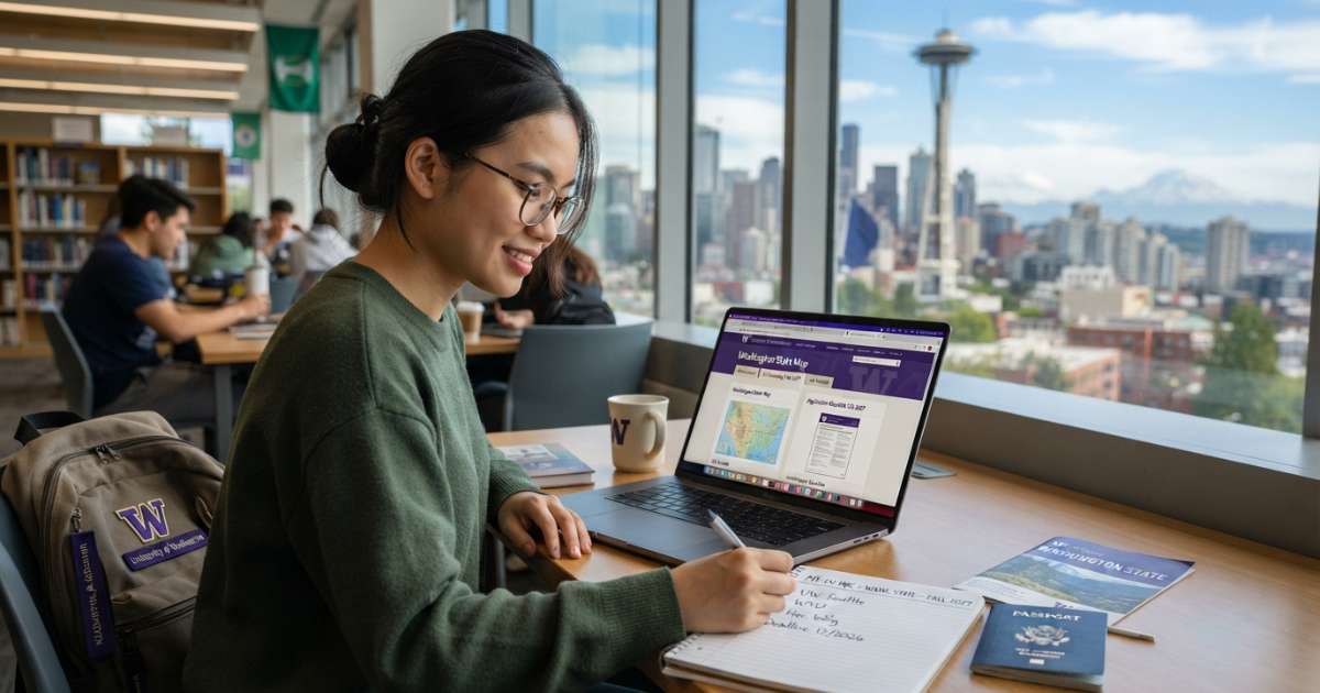 Cách chọn trường và săn học bổng Fall 2027 khi du học Mỹ bang Washington