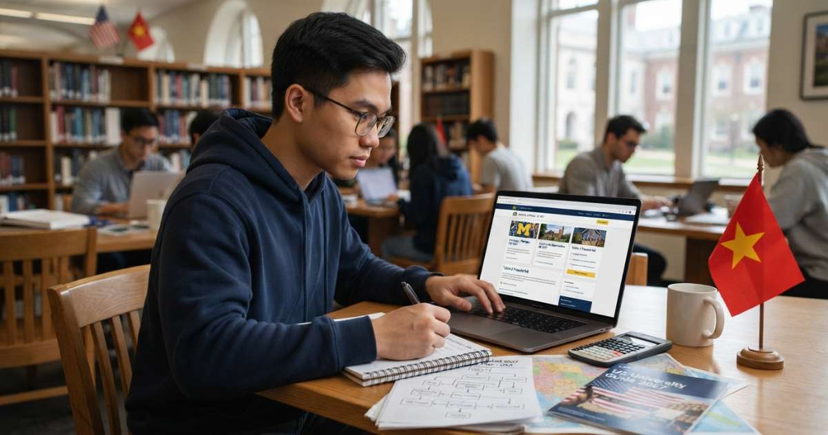 Chiến lược chọn trường và săn học bổng Fall 2027 để tối ưu chi phí