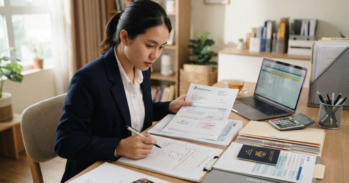 Chuẩn bị hồ sơ tài chính minh bạch trong cách xin visa du học mỹ