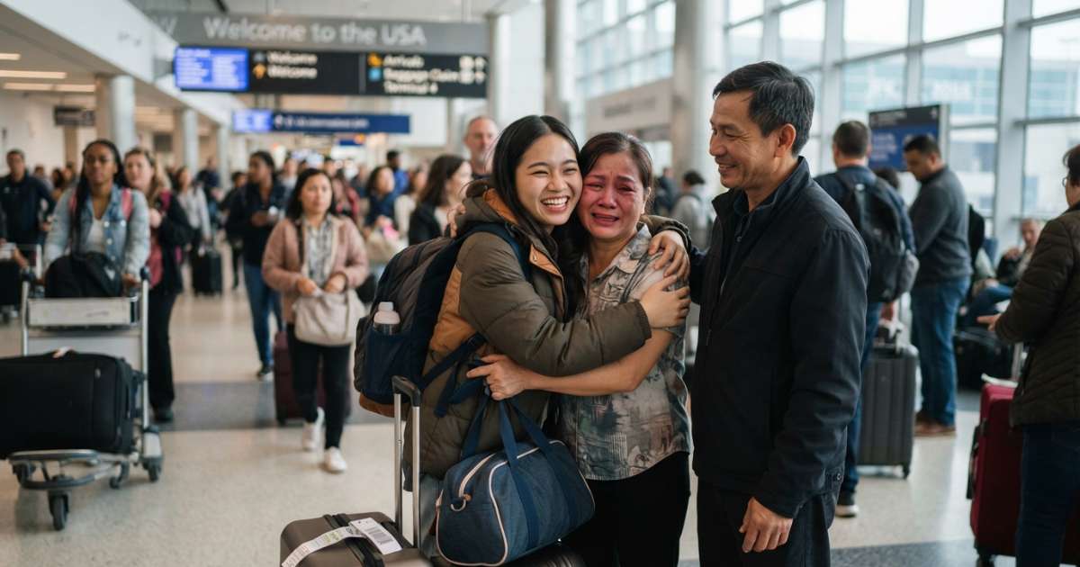 du học Mỹ có người thân bảo lãnh