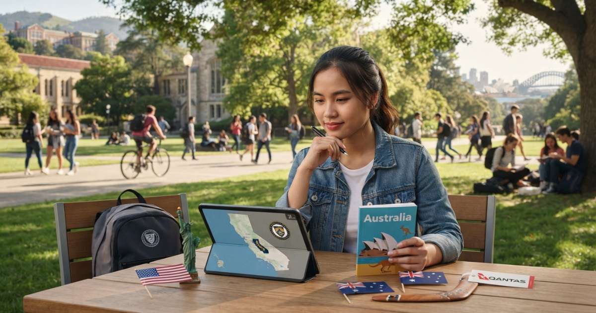 du học Mỹ hay Úc