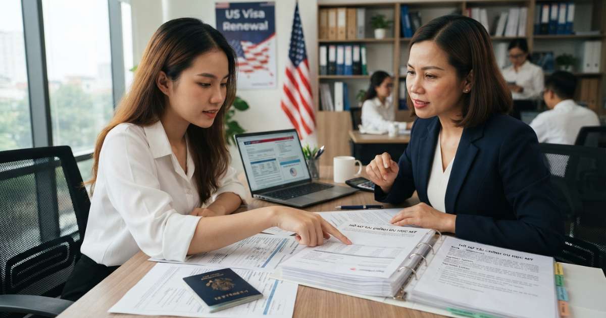 Tầm quan trọng của hồ sơ tài chính trong cách renew visa du học mỹ
