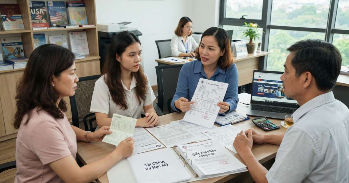 Hồ sơ tài chính và các yêu cầu du học mỹ về nguồn gốc thu nhập