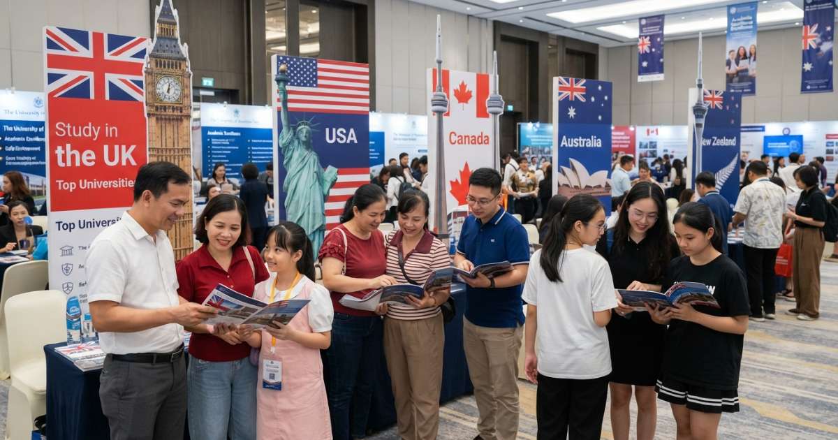 Toàn cảnh 5 quốc gia hàng đầu cho phụ huynh muốn cho con đi du học in english